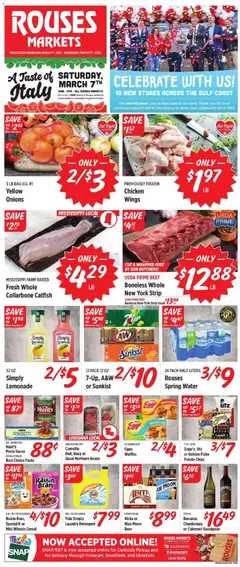 Preview of Rouses weekly ads valid from 04.03.2026