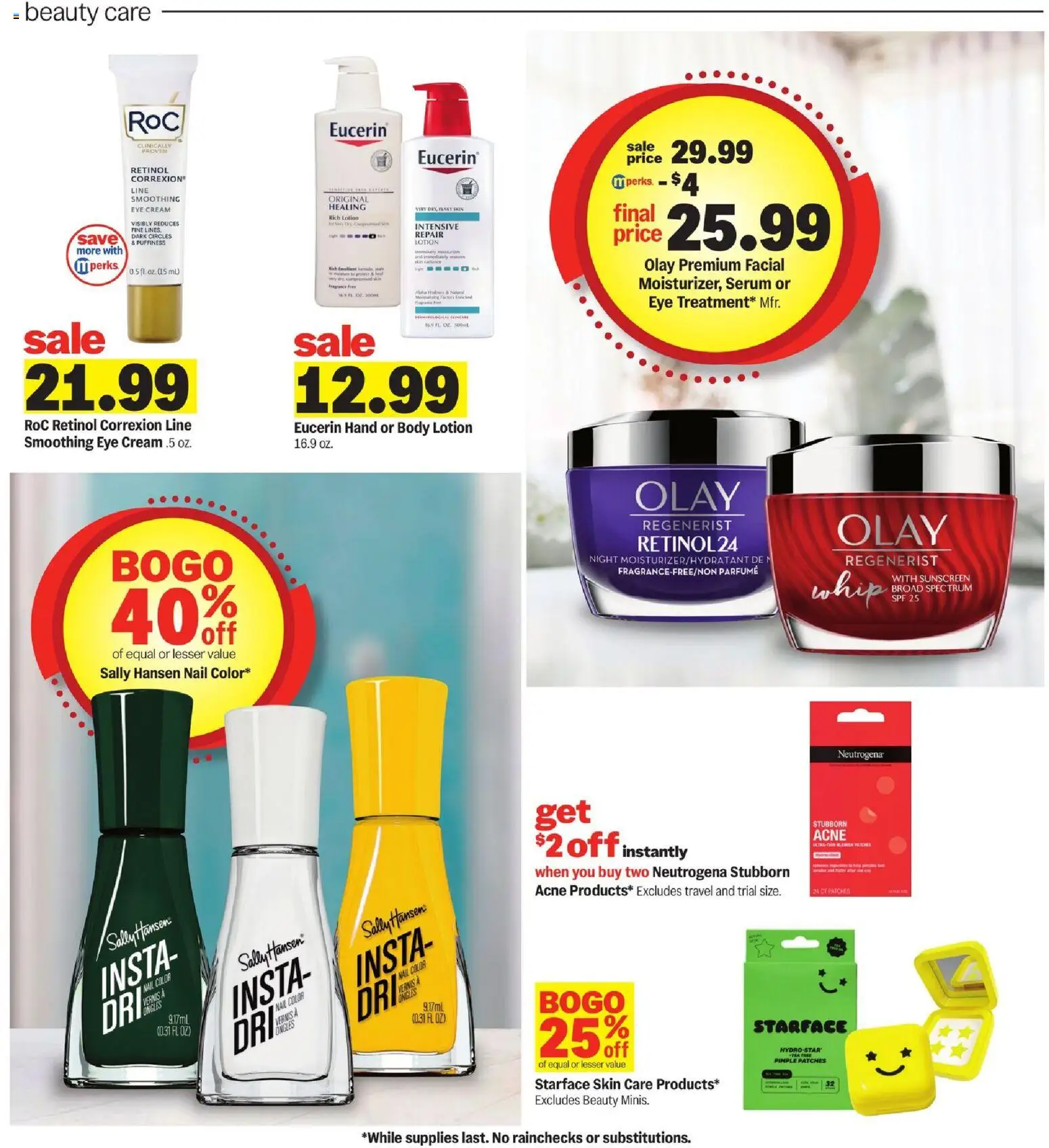 Meijer Weekly Ad - valid from 29.10.2025 | Page: 25 | Products: Nail, Eye Cream, Sunscreen, Cream