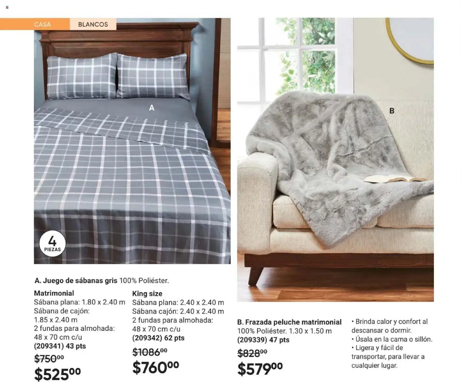 Nuevas ofertas de AVON válidas en toda la República Mexicana desde el 30.01.2026. ¡Encuentra las mejores ofertas en AVON Casa & Estilo 3 2026! | Página: 72 | Productos: Juego, Cama, Almohada, Sabanas