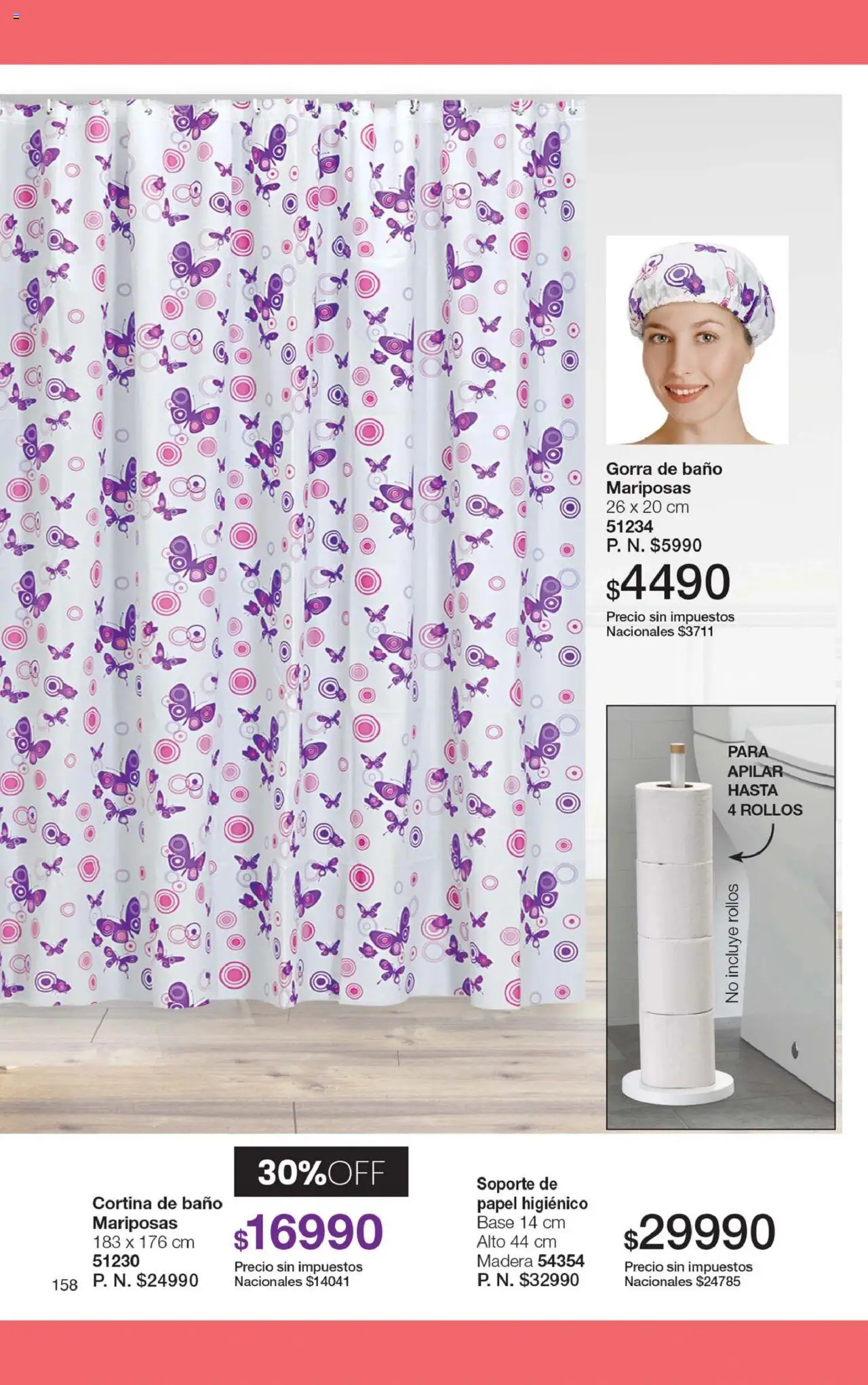 Gigot catálogo │ válido desde el 11.09.2025 | Página: 164 | Productos: Papel higiénico, Gorra, Baño