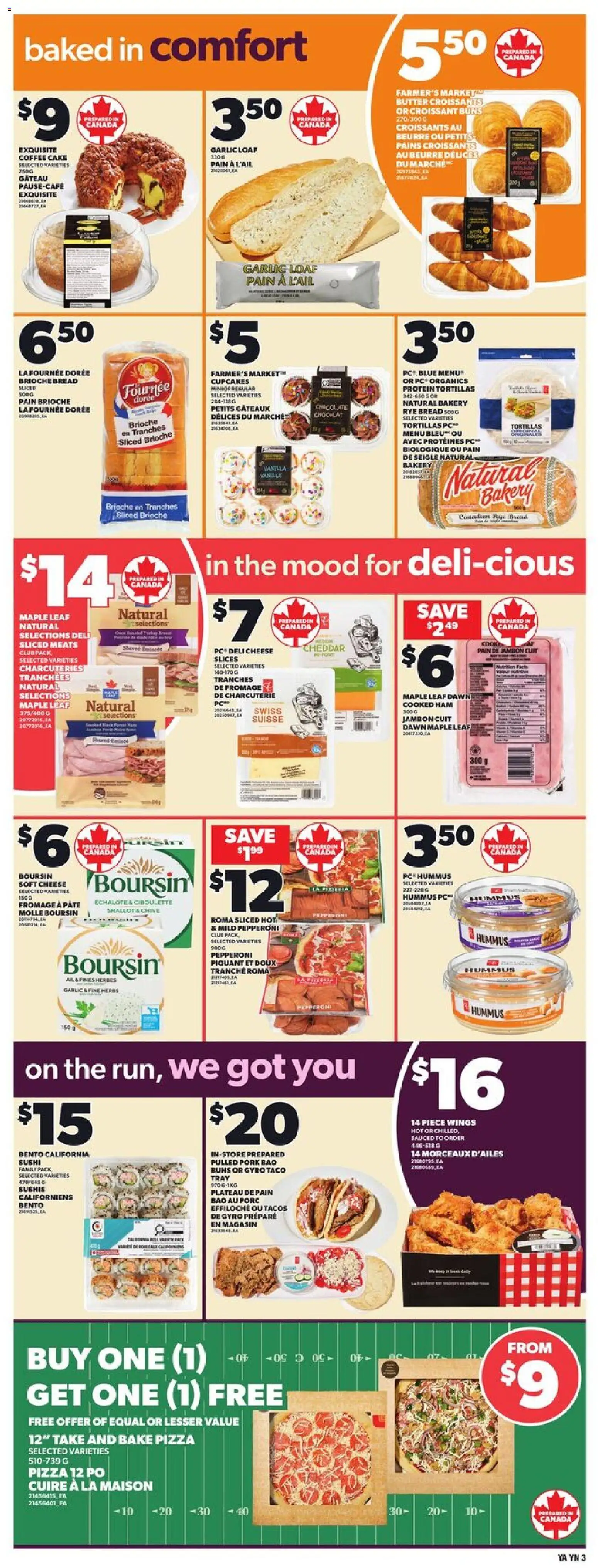 Independent Grocer flyer valid from 13.11.2025 | Page: 4 | Products: PC, Bakery, Butter, Ham