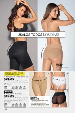 Leonisa revista - valida desde el 15.07.2025 | Página: 132 | Productos: Short, Pantalones