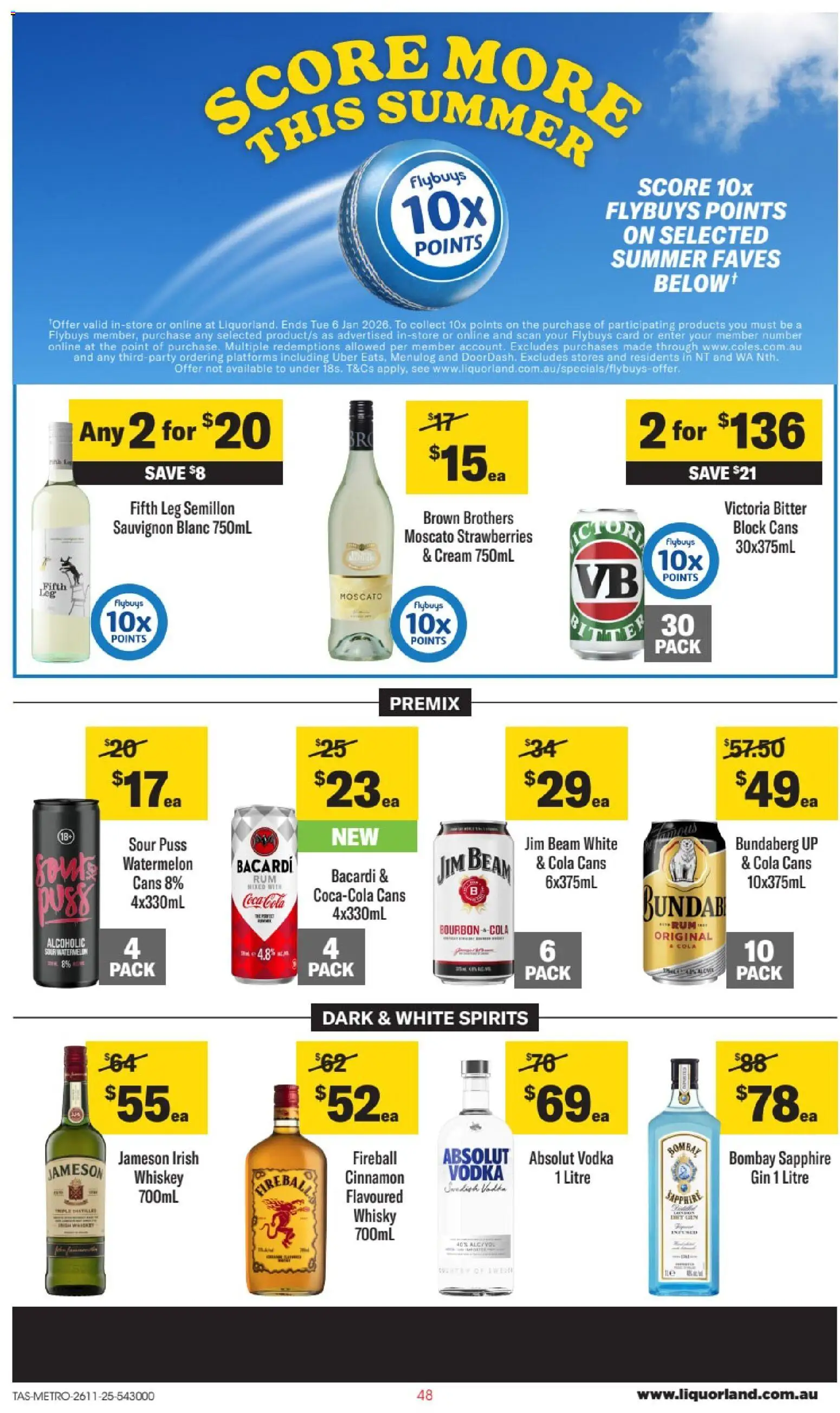Liquorland catalogue - valid from 26.11.2025 | Page: 3 | Products: Coca Cola, Platforms, Vodka, Watermelon