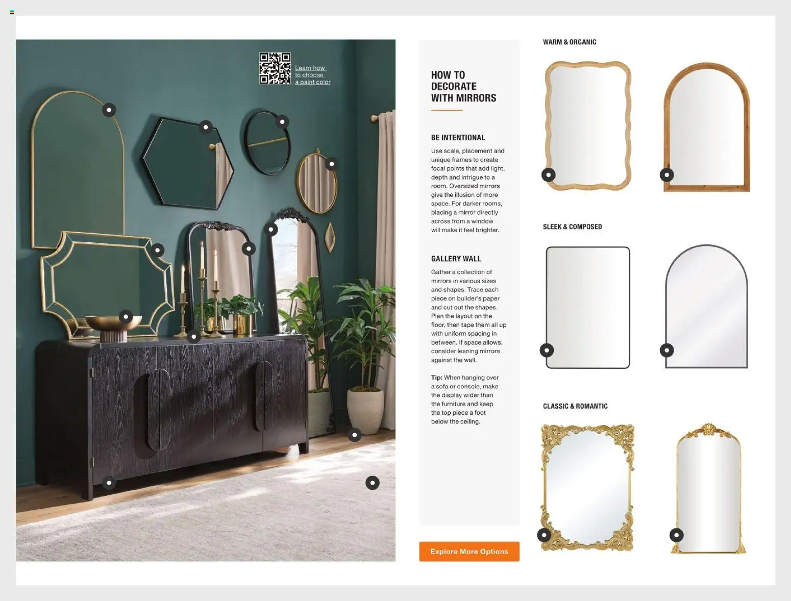Home Depot Catalog - valid from 05.01.2026 | Page: 4 | Products: Sofa, Mirror
