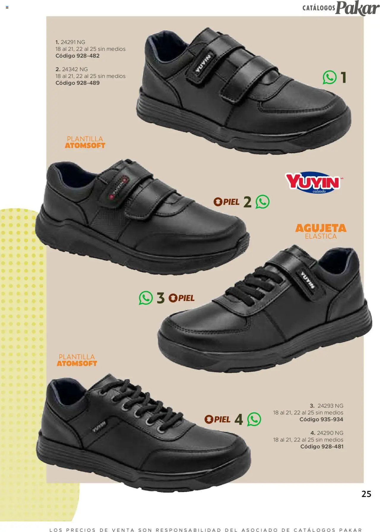 Nuevas ofertas de SC Pakar válidas en toda la República Mexicana desde el 24.07.2025. ¡Encuentra las mejores ofertas en SC Pakar - Catálogo Junior otoño / invierno! | Página: 25