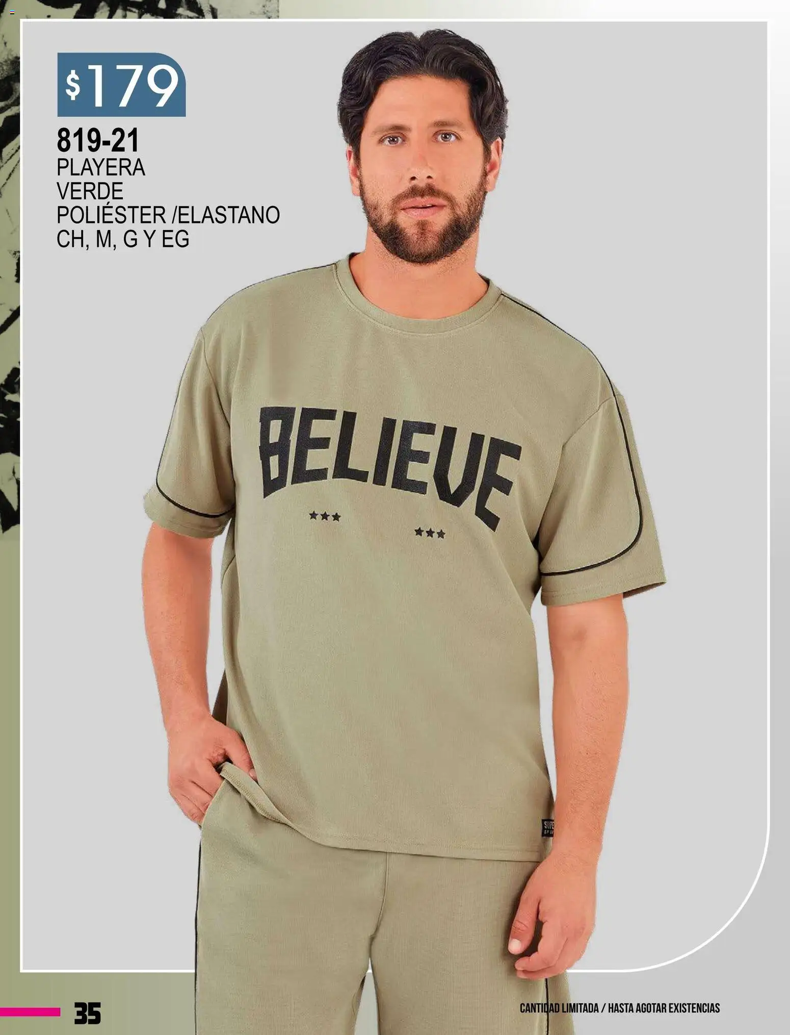 Nuevas ofertas de Cklass válidas en toda la República Mexicana desde el 08.01.2026. ¡Encuentra las mejores ofertas en Cklass catálogo Especial Supersport Caballero! | Página: 36 | Productos: Playera