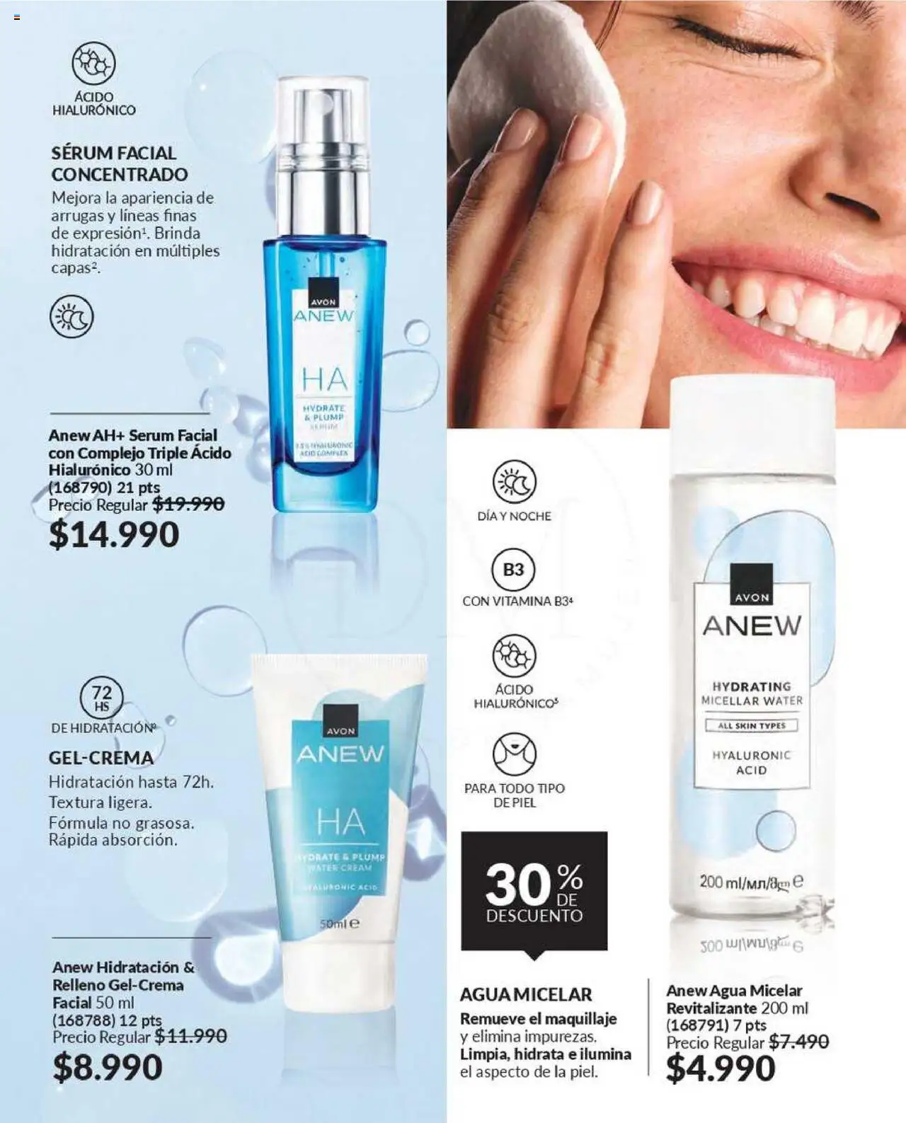 Catálogo Avon Campaña 10 │ válido desde el 03.06.2025 | Página: 90 | Productos: Agua, Maquillaje, Serum