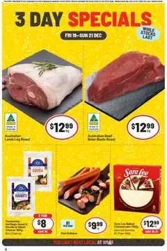 Preview of IGA - 3 Day Specials VIC - valid from 19.12.2025 | Page: 1