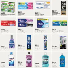 Preview of Fareway weekly ads valid from 29.12.2025 | Page: 39 | Products: Toothpaste, Toothbrush, Mouth Rinse, Cream
