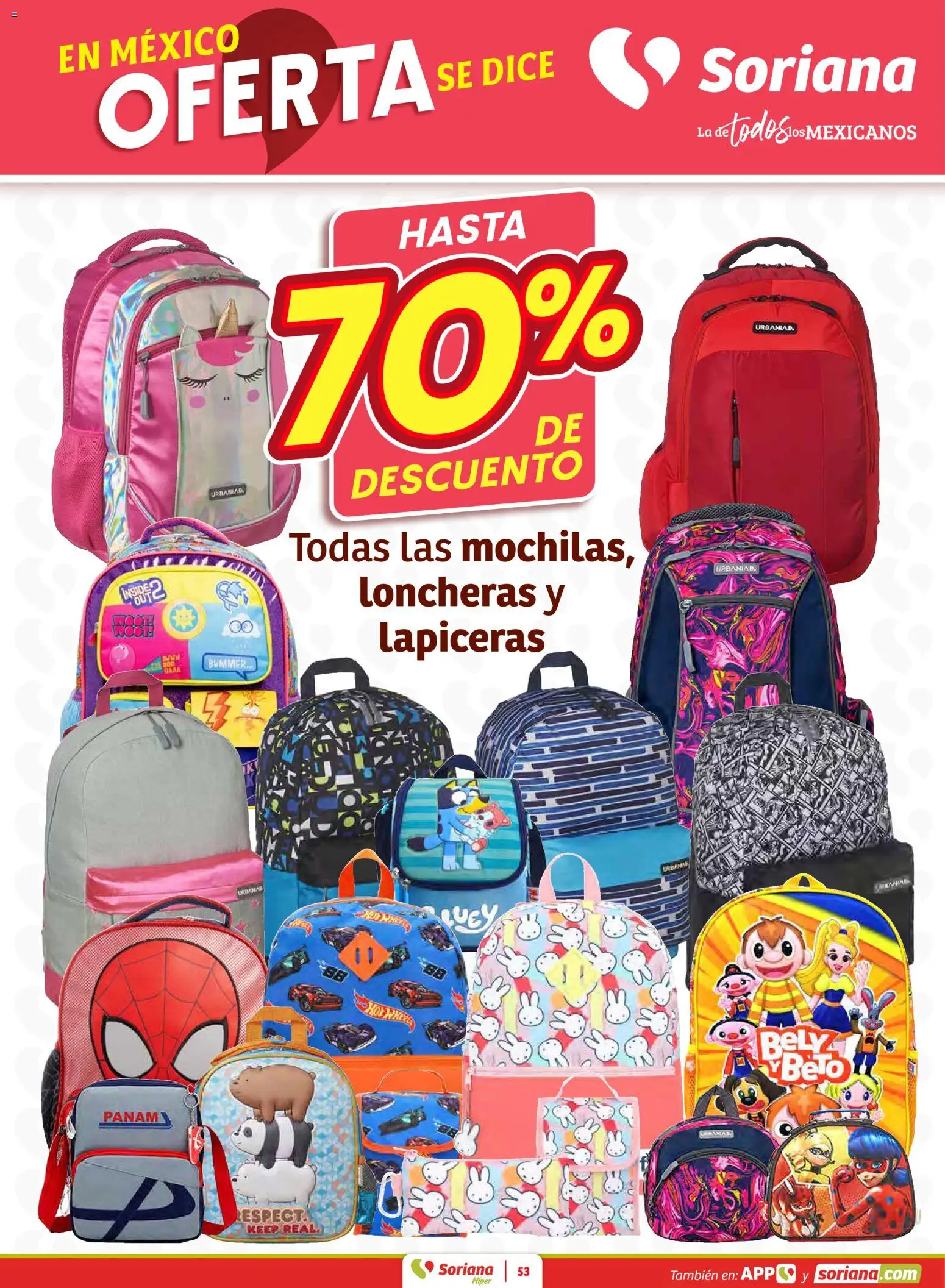 Nuevas ofertas de Soriana válidas en toda la República Mexicana desde el 15.01.2026. ¡Encuentra las mejores ofertas en Soriana - Preciazazaso Híper: Frontera BCN, Son! | Página: 53