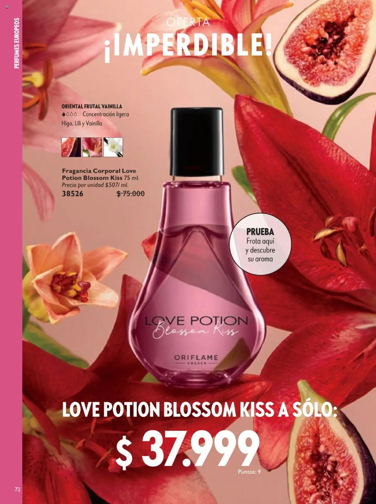Oriflame revista - valida desde el 12.07.2025 | Página: 72 | Productos: Fragancia