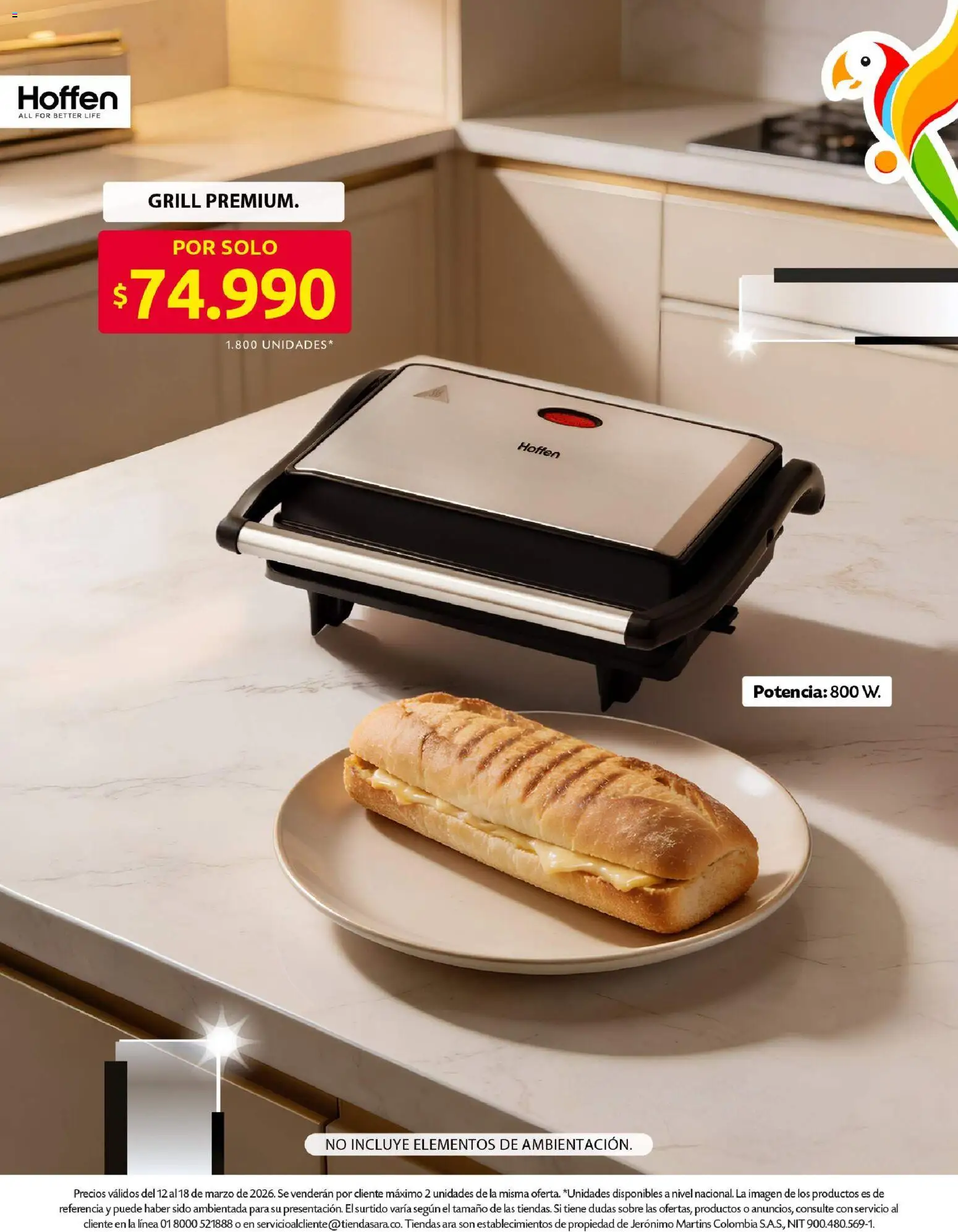 Ara revista - valida desde el 12.03.2026 | Página: 5 | Productos: Sobre