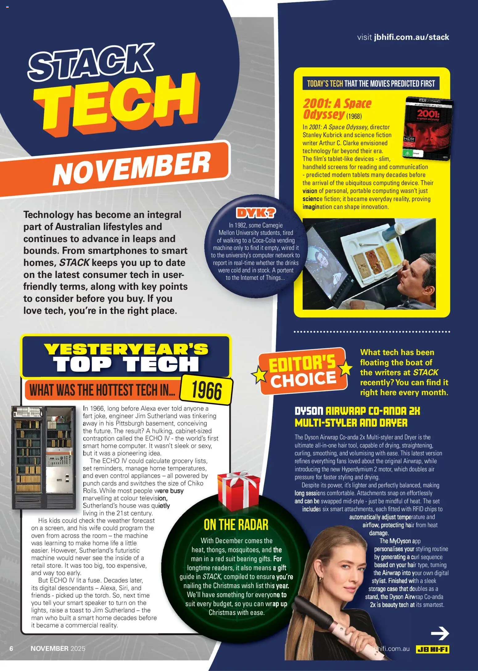 JB Hi-Fi catalogue - valid from 01.11.2025 | Page: 6 | Products: Suit, Computer, Speaker, Dryer