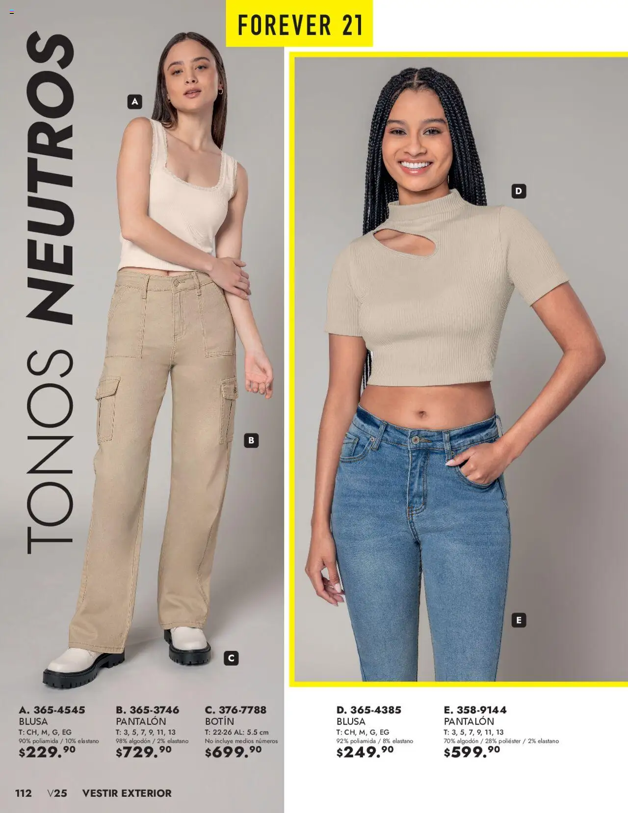 Nuevas ofertas de Andrea válidas en toda la República Mexicana desde el 23.06.2025. ¡Encuentra las mejores ofertas en Andrea catálogo Forever 21! | Página: 30 | Productos: Blusa, Algodón, Botín