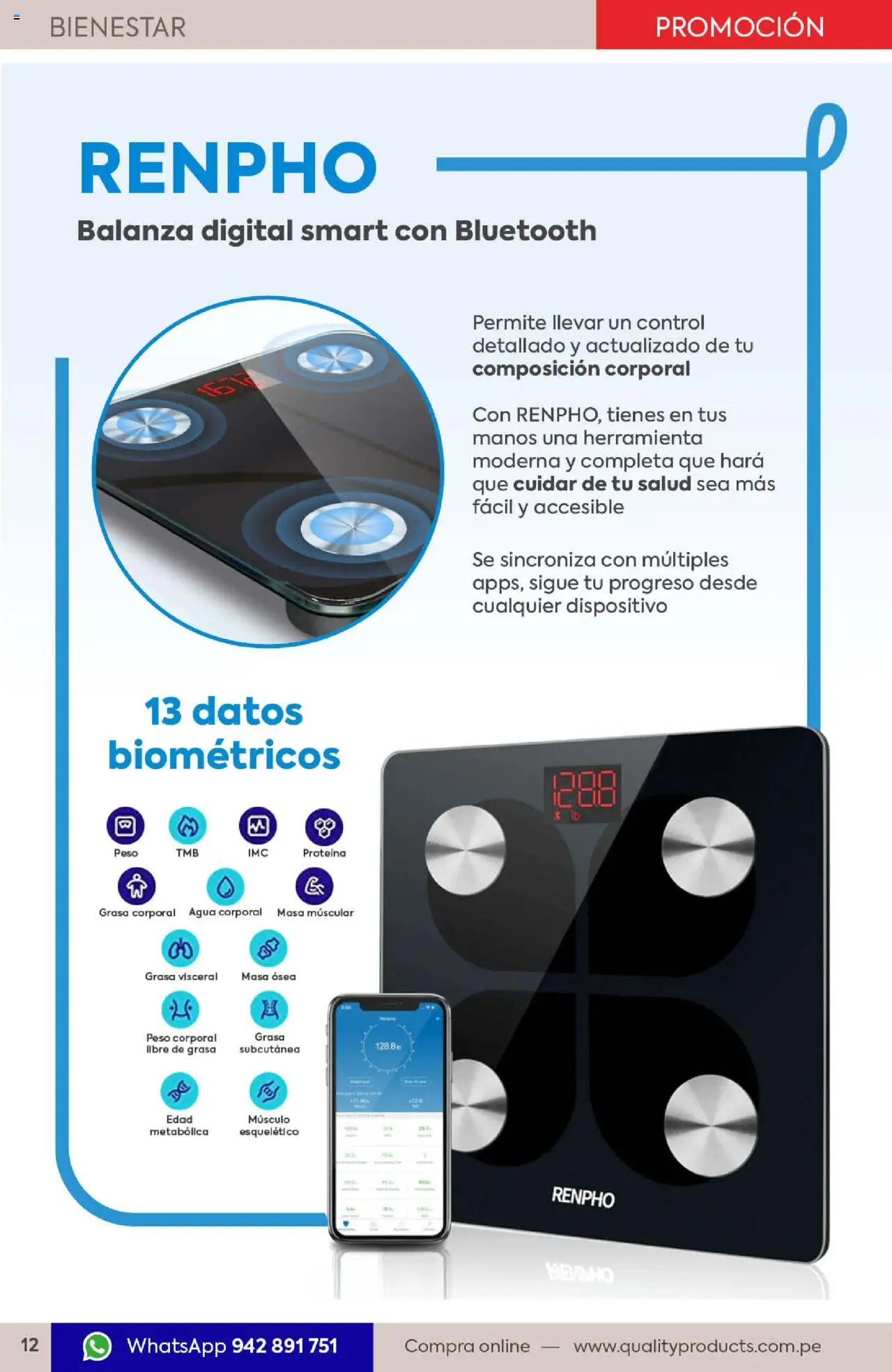 Catálogo Quality Products válido desde 01.07.2025 | Página: 12 | Productos: Peso