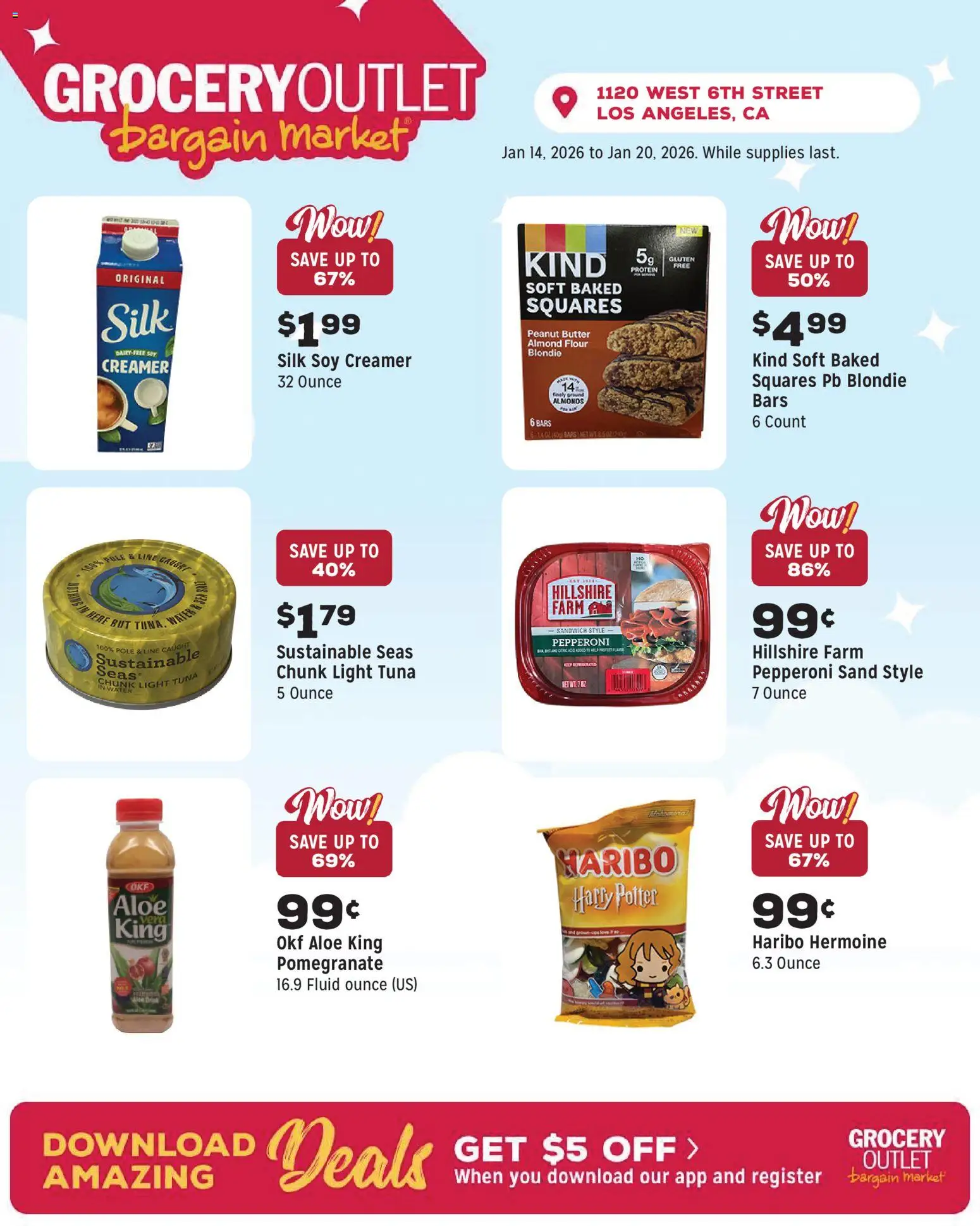 Grocery Outlet Weekly Ad - CA - valid from 14.01.2026 | Page: 6