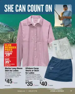 Preview of Cabela's weekly ads valid from 15.12.2025 | Page: 17 | Products: Shirt, Shorts