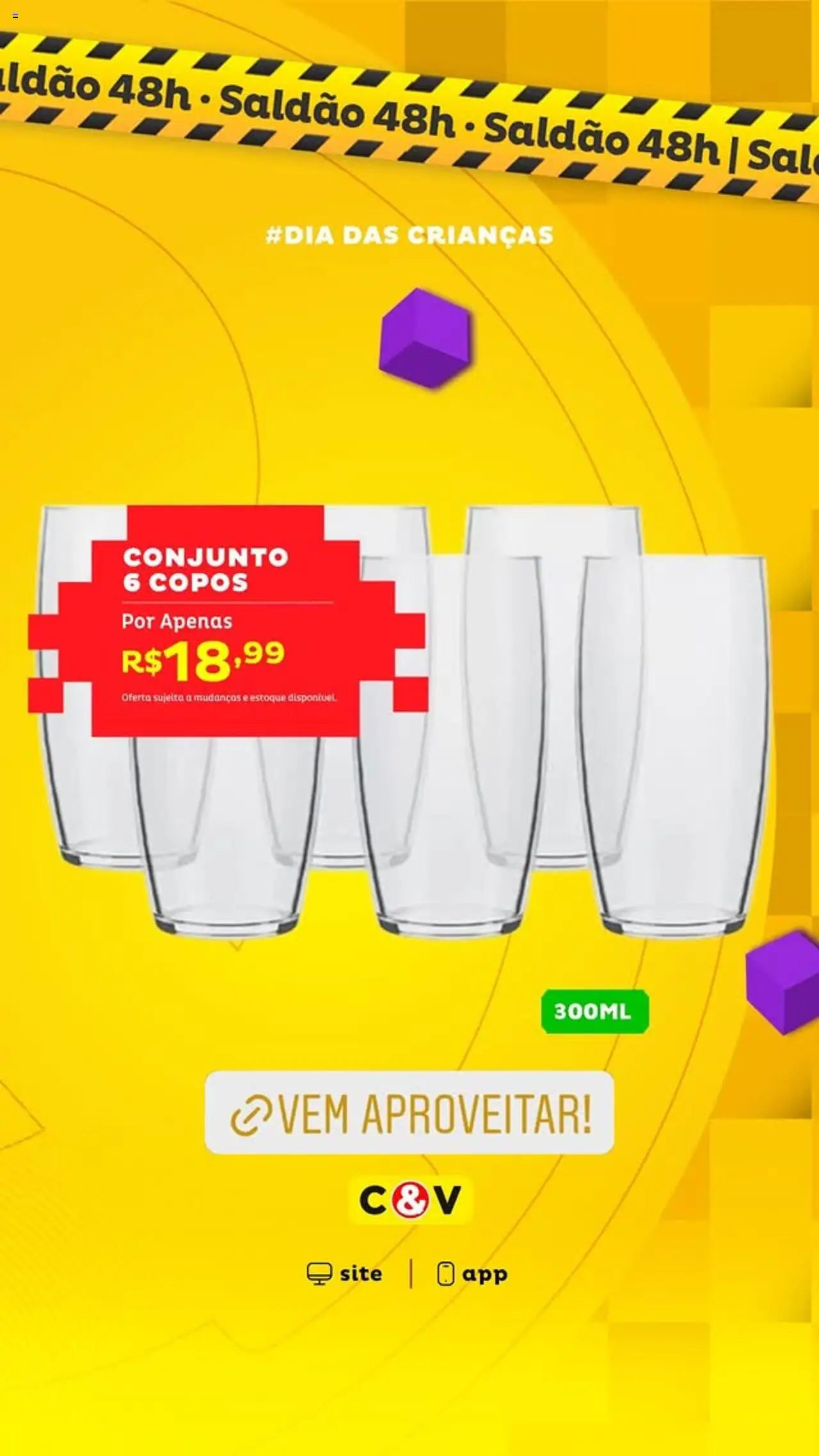 Casa e Video Folheto - válido de 06.10.2025 | Página: 7 | Produtos: Copos, Sal