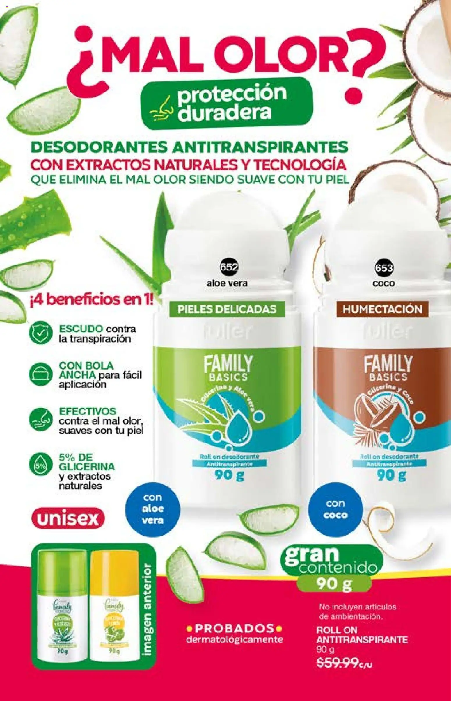 Nuevas ofertas de Fuller válidas en toda la República Mexicana desde el 29.04.2026. ¡Encuentra las mejores ofertas en Fuller campaña 2 2026! | Página: 198 | Productos: Desodorante, Antitranspirante