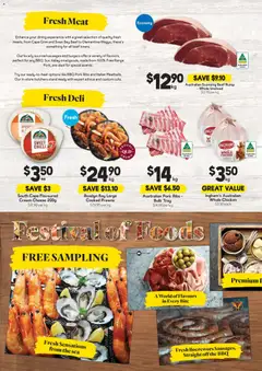 Preview of Drakes Sun Valley QLD - valid from 22.10.2025 | Page: 2 | Products: Cheese, Pork, Prawns, Cream