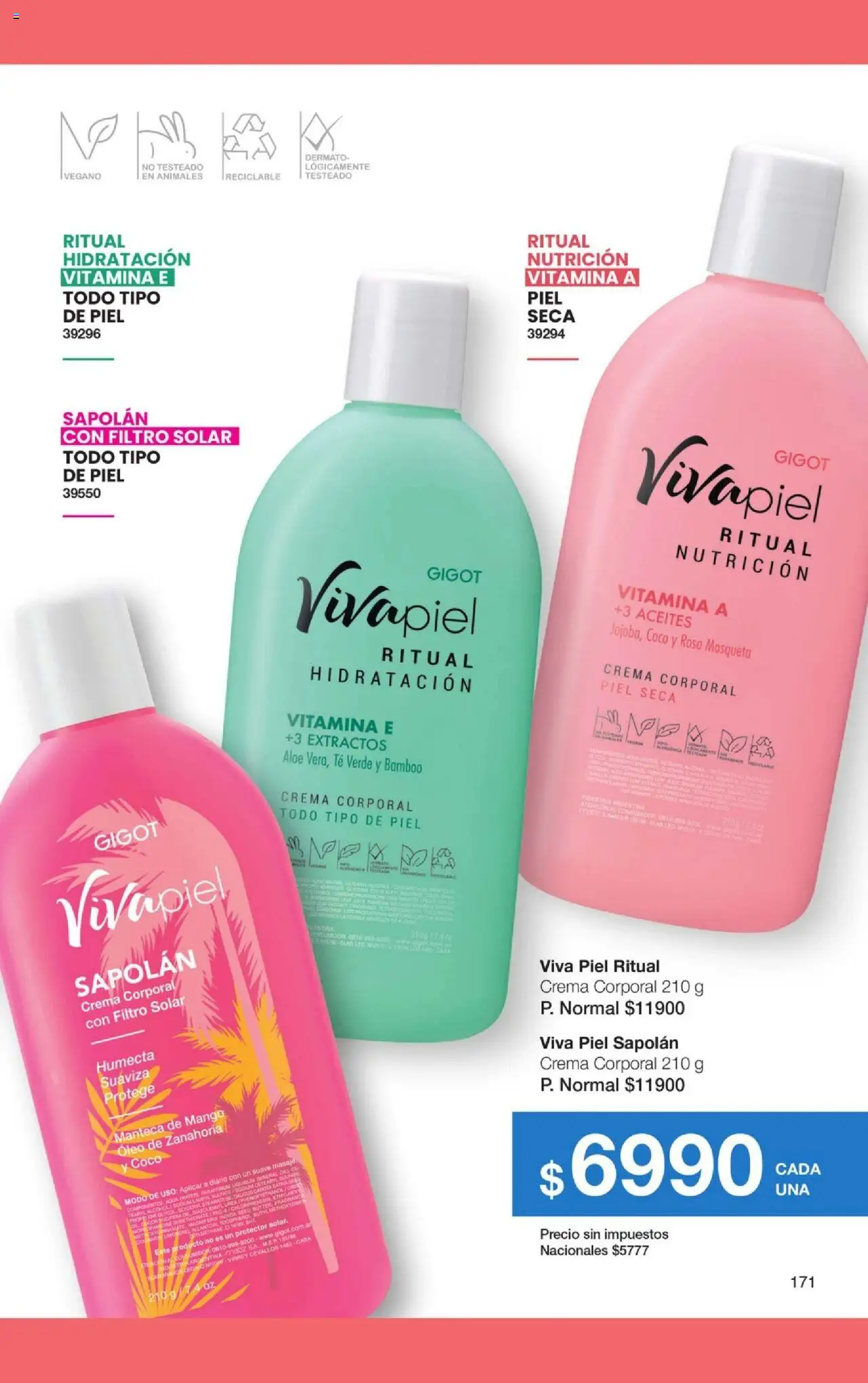 Gigot catálogo │ válido desde el 01.10.2025 | Página: 177 | Productos: Mango, Manteca, Té, Crema