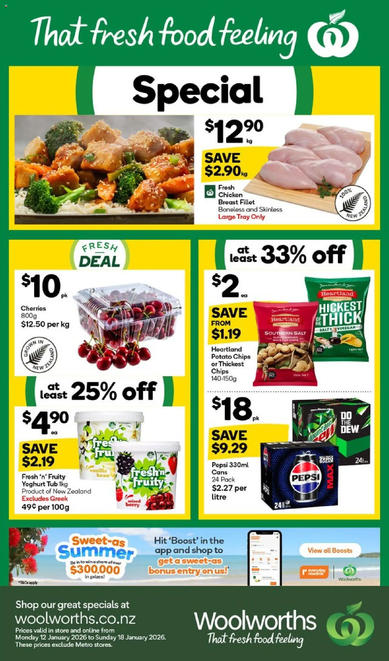 Woolworths catalogue from 12.01.2026 | Page: 1