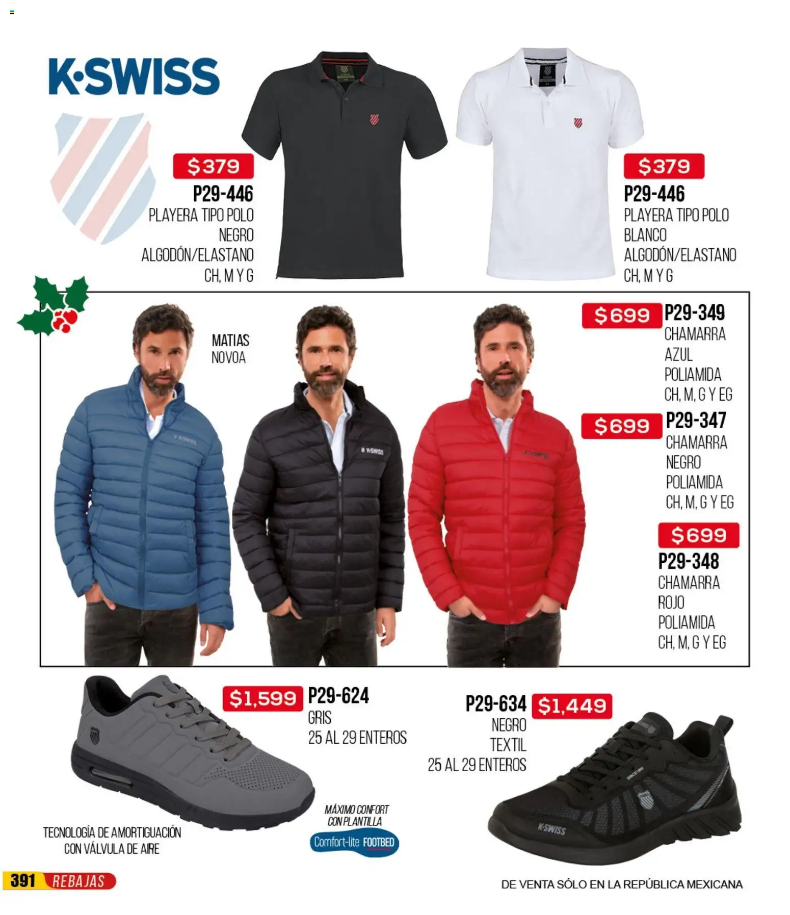 Nuevas ofertas de Cklass válidas en toda la República Mexicana desde el 30.11.2025. ¡Encuentra las mejores ofertas en Cklass catálogo Rebajas Navideñas Ropa! | Página: 649 | Productos: Chamarra, Válvula, Playera