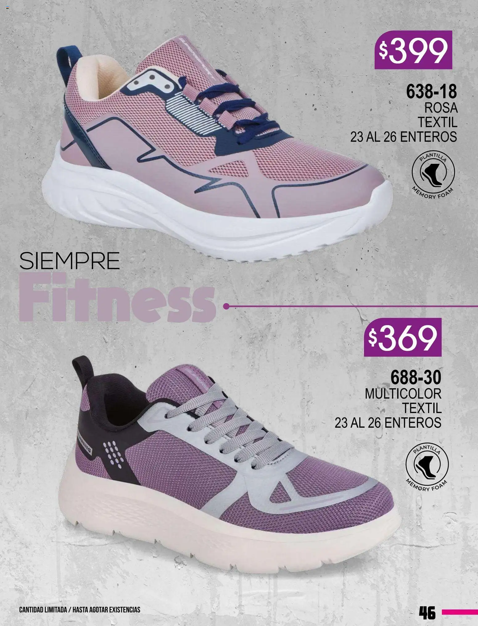 Nuevas ofertas de Cklass válidas en toda la República Mexicana desde el 08.01.2026. ¡Encuentra las mejores ofertas en Cklass catálogo Especial Supersport Dama! | Página: 47