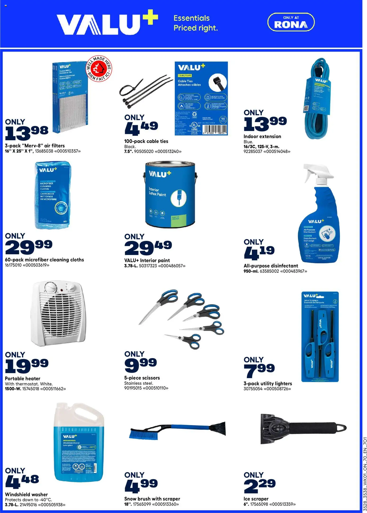 Rona flyer valid from 29.01.2026 | Page: 11 | Products: Cable, Brush