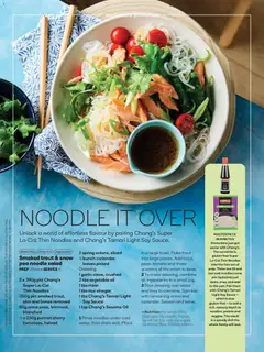 Preview of Woolworths Fresh Ideas magazine - valid from 01.04.2026 | Page: 75 | Products: Light, Oil, Garlic, Vinegar