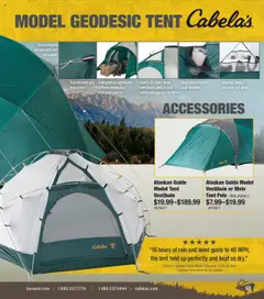 Preview of Cabela's weekly ads valid from 12.06.2025 | Page: 53 | Products: Tent
