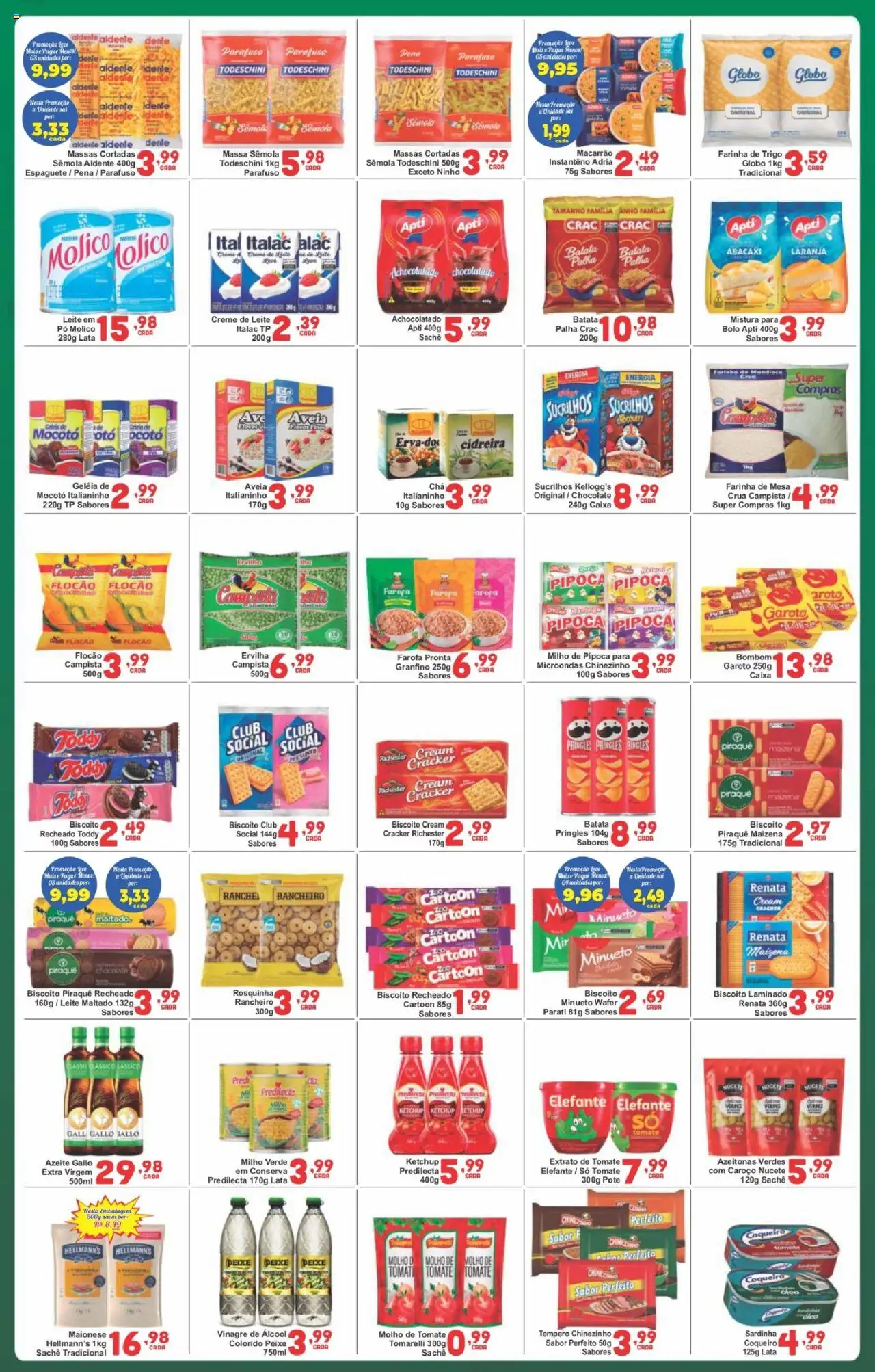 Rede Super Compras Folheto - válido de 12.09.2025 | Página: 2 | Produtos: Milho verde, Geleia, Sucrilhos, Sardinha