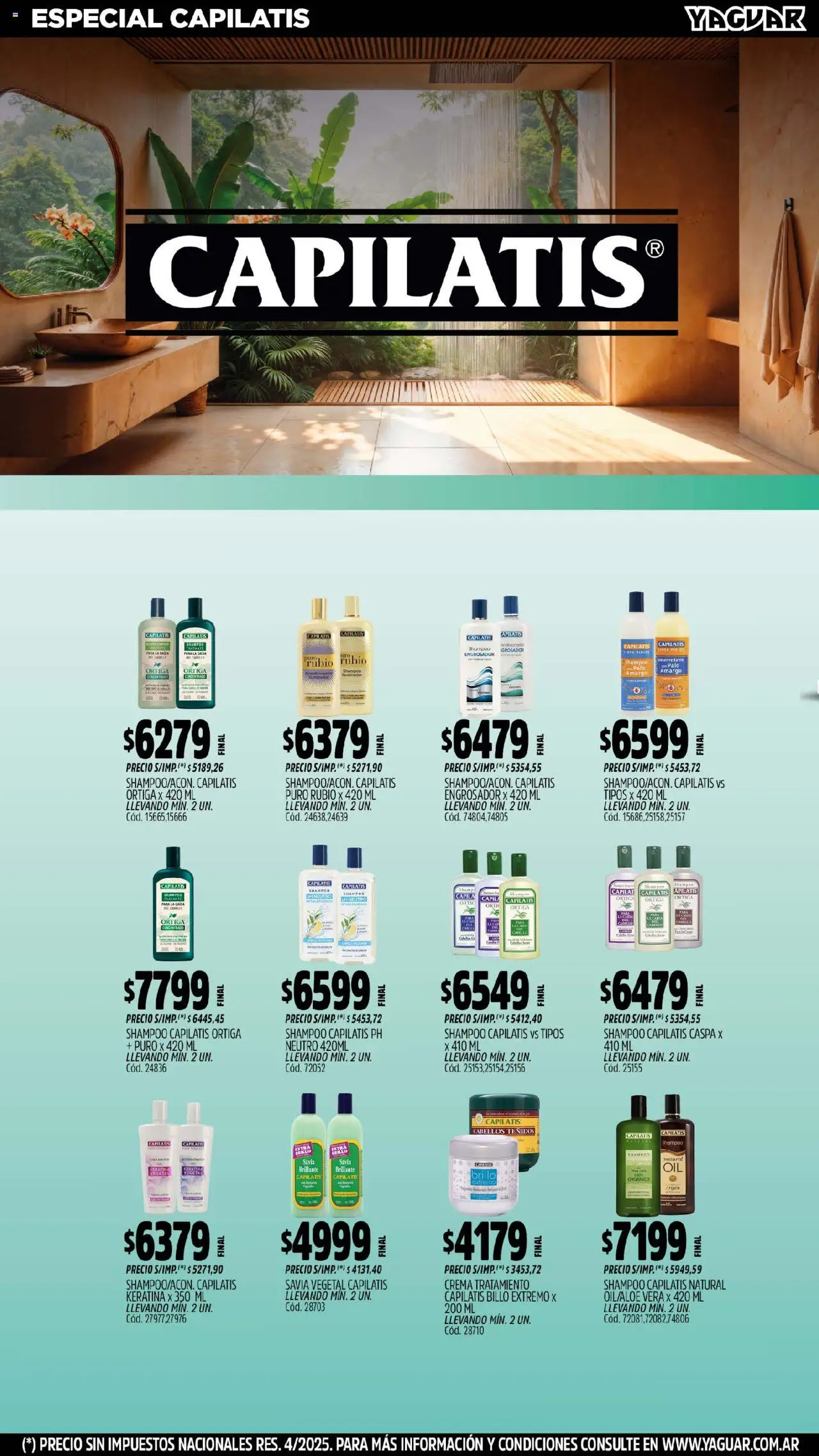 Yaguar catálogo │ válido desde el 18.08.2025 | Página: 24 | Productos: Shampoo, Brillo, Pala, Crema