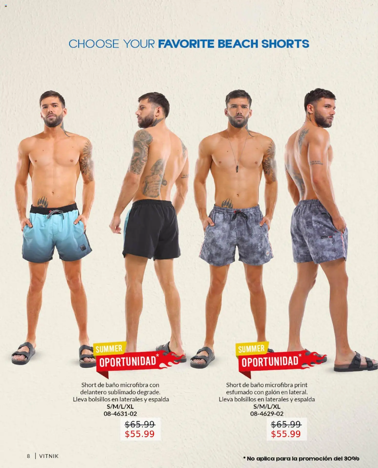 Vitnik - Folleto │ válido desde el 01.01.2026 | Página: 8 | Productos: Short, Baño