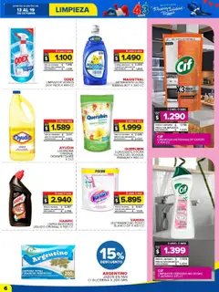 Vista previa Carrefour Maxi catálogo válido desde el 13.10.2025 | Página: 6 | Productos: Polvo, Quitamanchas, Ropa, Pan