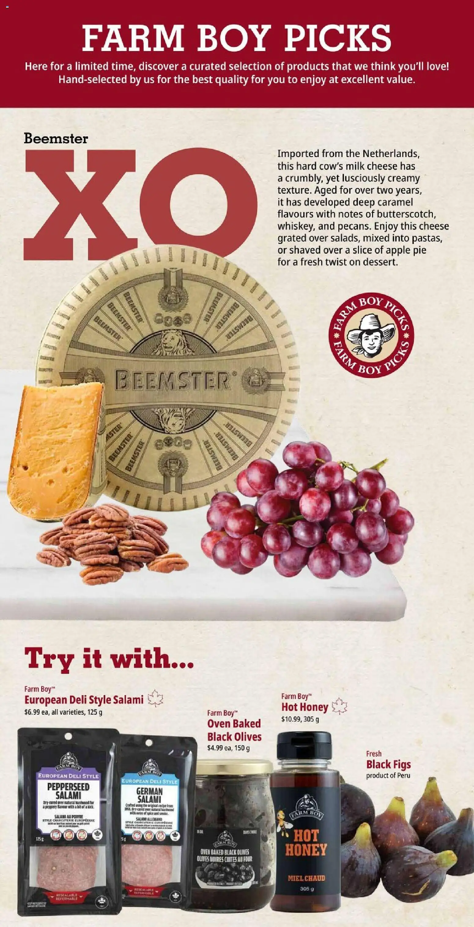 Farm Boy flyer valid from 06.11.2025 | Page: 5 | Products: Oven, Milk, Cheese, Salami