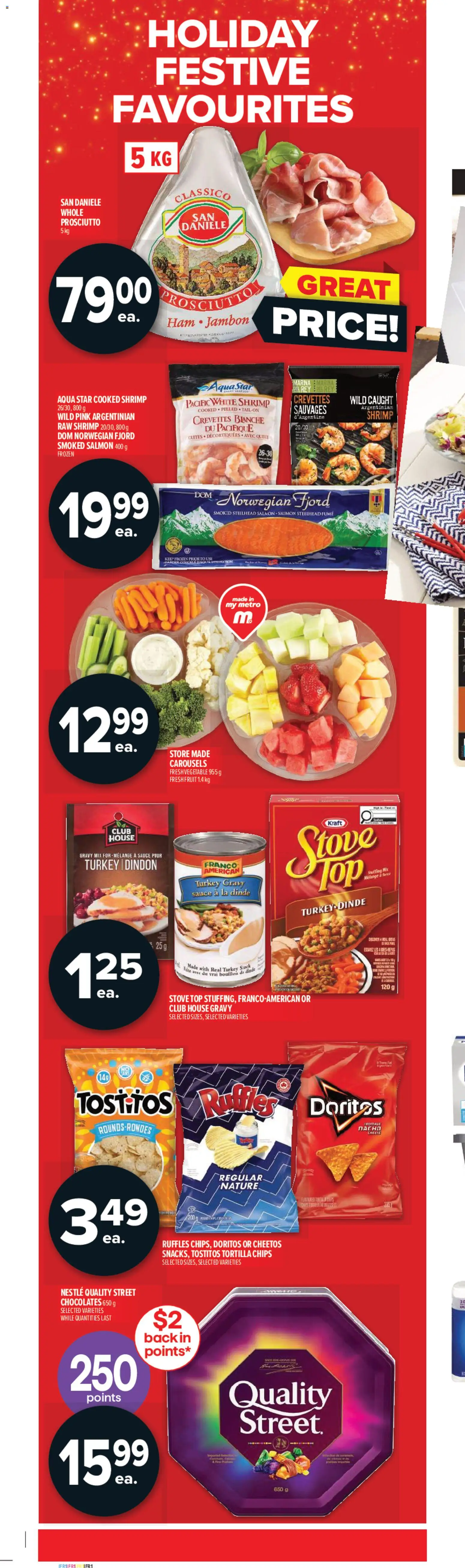Metro flyer valid from 11.12.2025 | Page: 2 | Products: Chips, Turkey, Stove