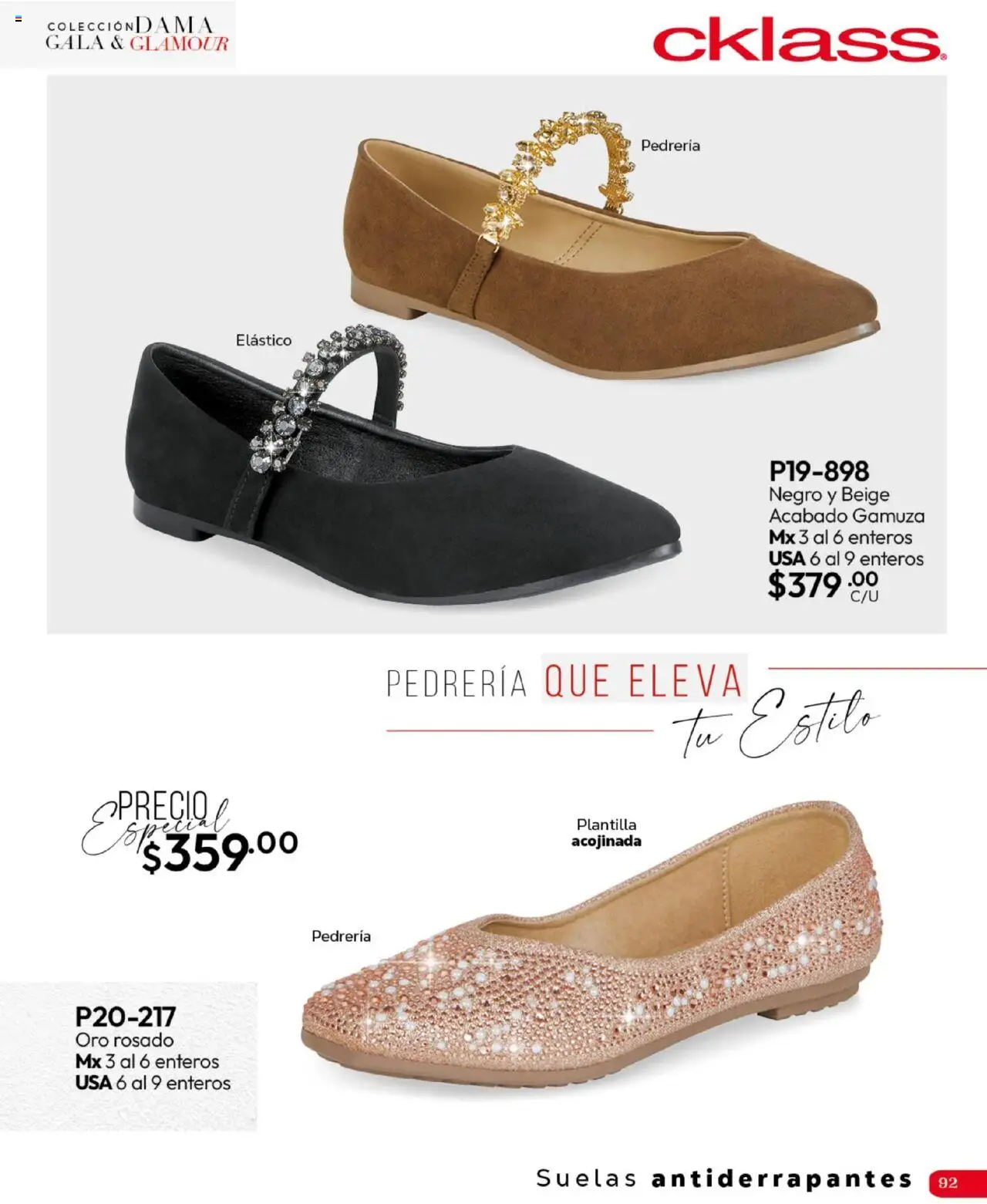 Nuevas ofertas de Cklass válidas en toda la República Mexicana desde el 16.09.2025. ¡Encuentra las mejores ofertas en Cklass - Catálogo Invierno! | Página: 248 | Productos: Gamuza