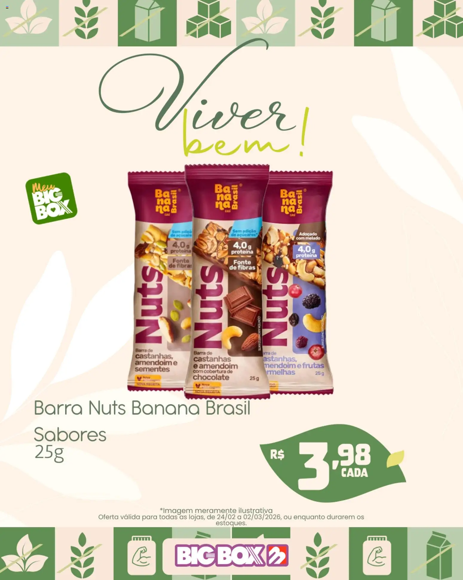 Big Box Folheto - válido de 24.02.2026 | Página: 5 | Produtos: Castanhas, Amendoim, Chocolate