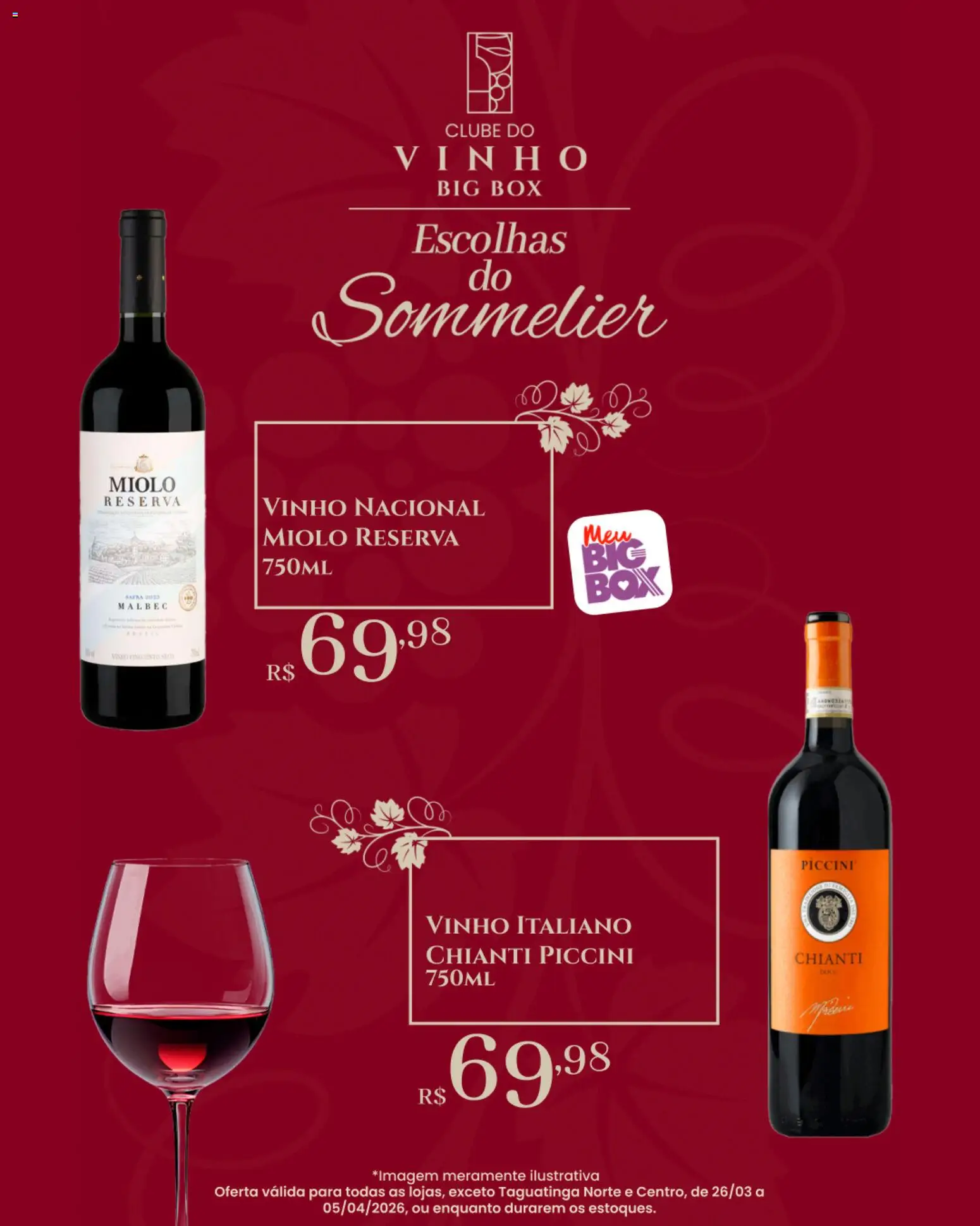 Big Box Folheto - válido de 26.03.2026 | Página: 3 | Produtos: Vinho