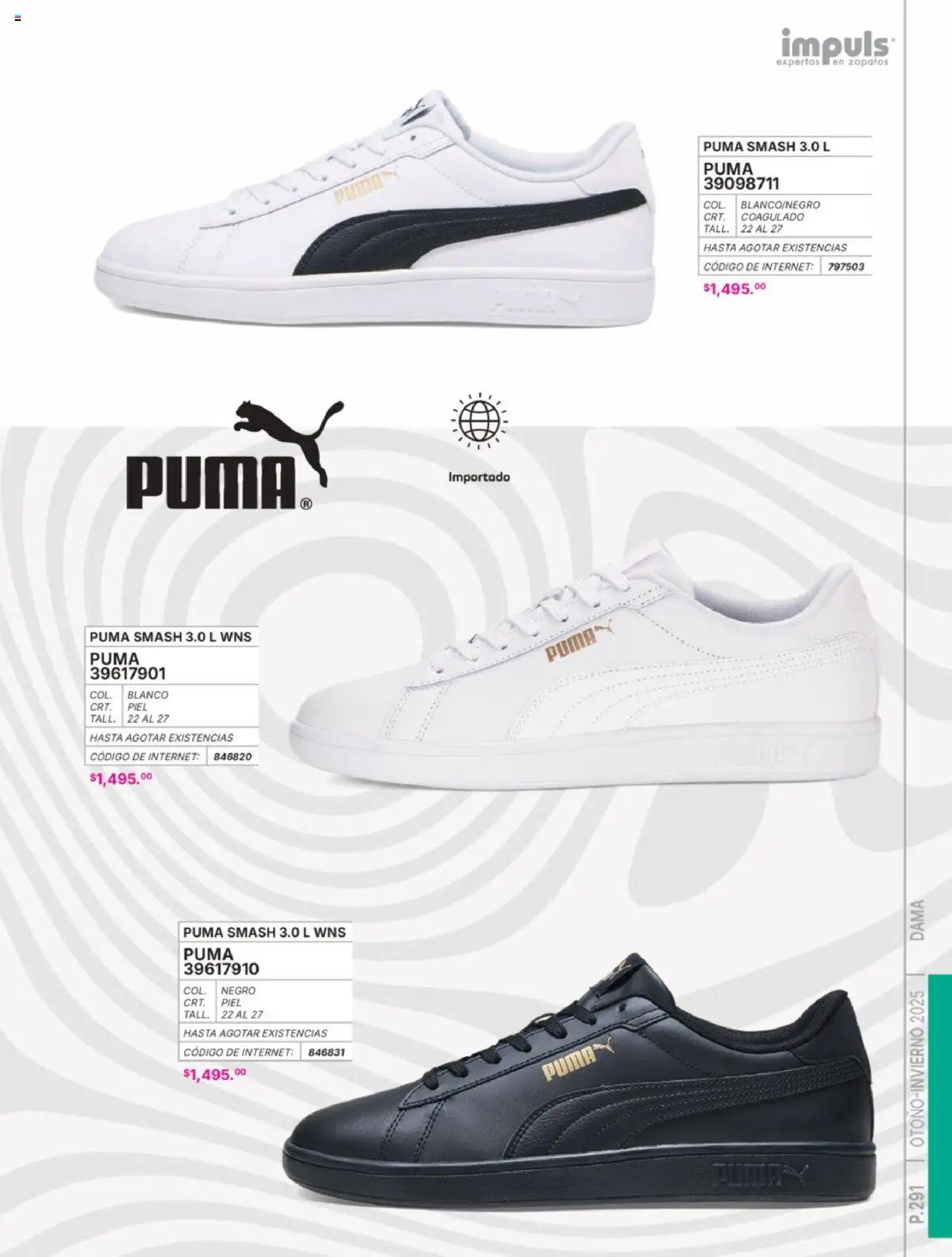 Nuevas ofertas de Impuls válidas en toda la República Mexicana desde el 07.07.2025. ¡Encuentra las mejores ofertas en Impuls catálogo Dama Otoño-Invierno 2025! | Página: 293 | Productos: Zapatos