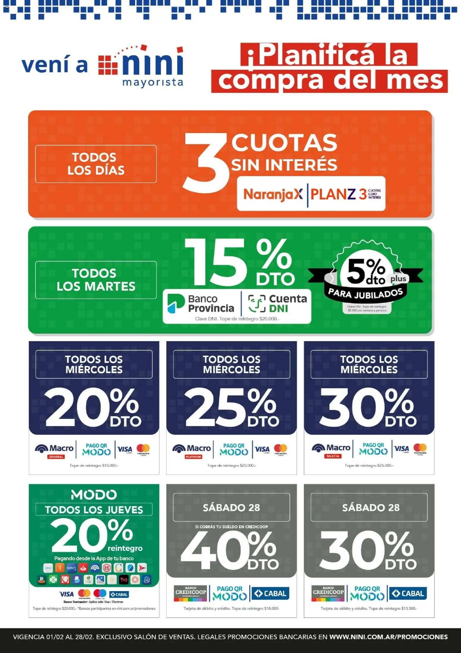 NINI Mayorista - Ofertas │ válido desde el 23.02.2026 | Página: 37 | Productos: Banco, General