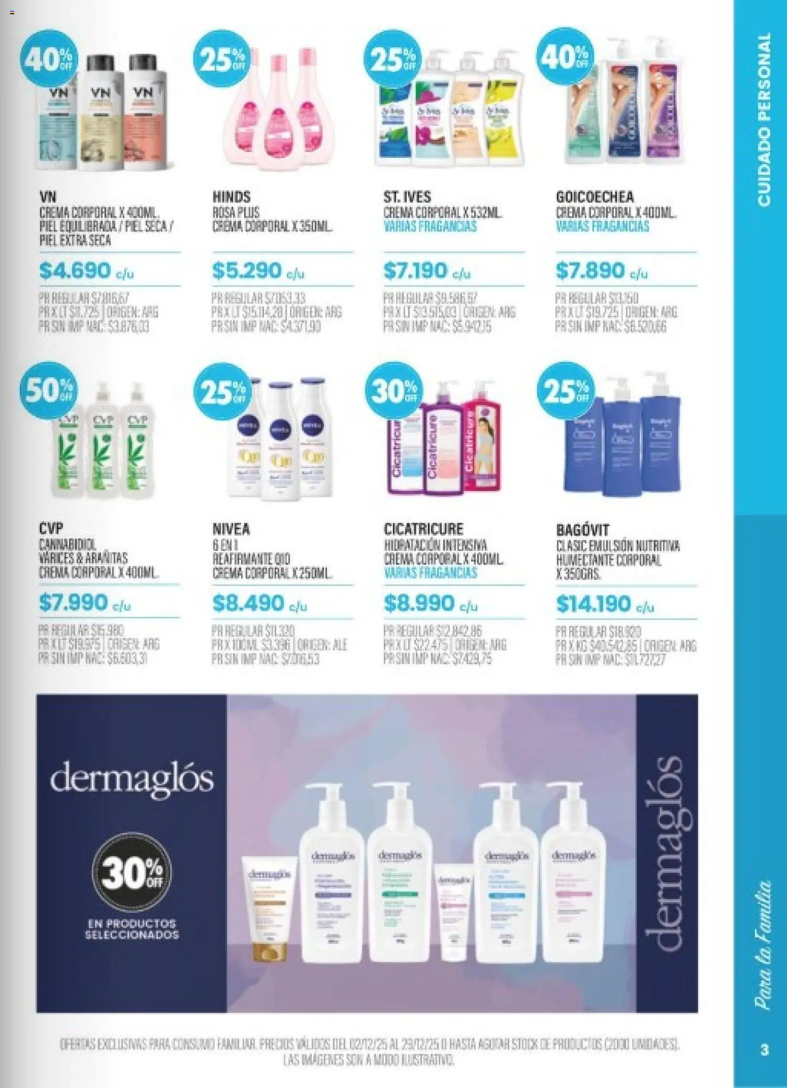 Pigmento catálogo │ válido desde el 02.12.2025 | Página: 3 | Productos: Emulsión, Crema