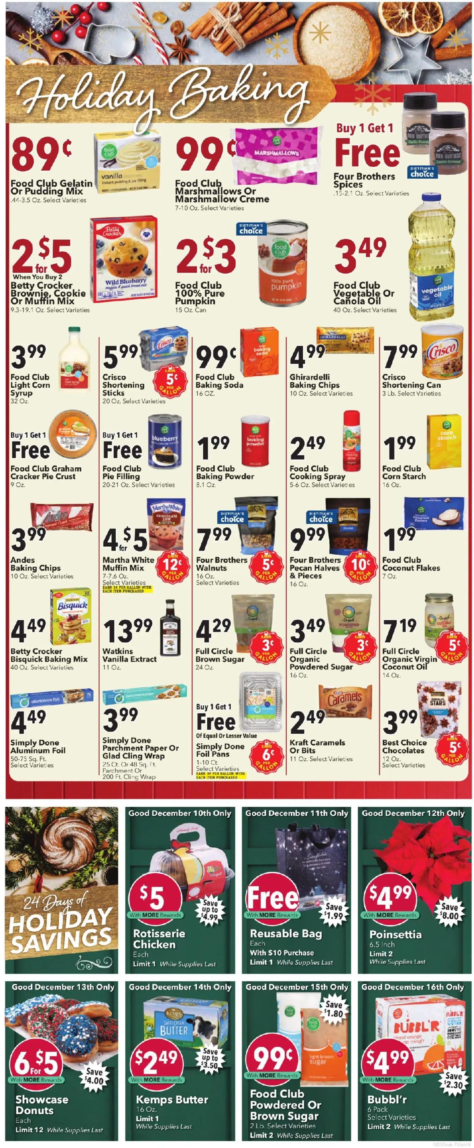 Coborn's Weekly Ad - valid from 10.12.2025 | Page: 3 | Products: Corn, Butter, Chocolate, Chips