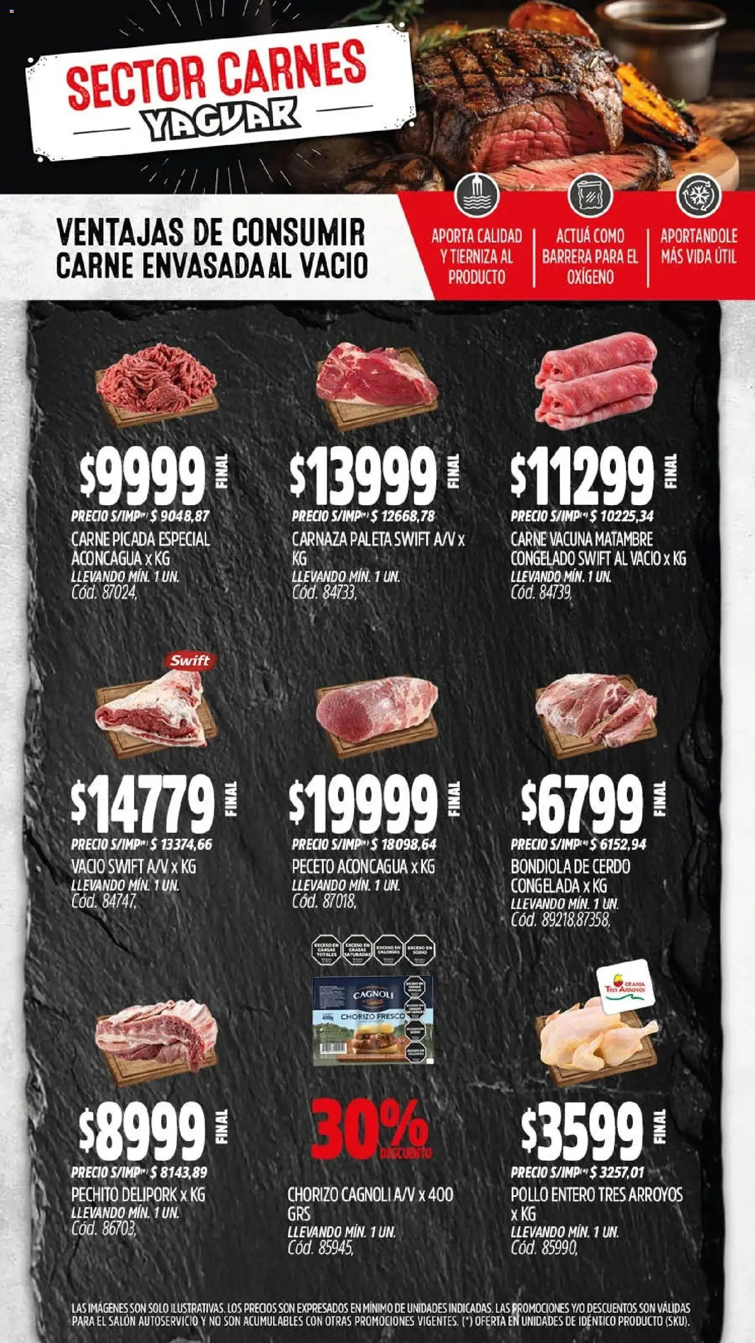 Yaguar catálogo │ válido desde el 13.04.2026 | Página: 5 | Productos: Pollo, Paleta, Chorizo, Cerdo
