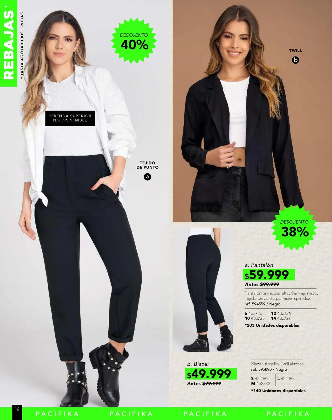 Pacifika revista - valida desde el 25.09.2025 | Página: 238 | Productos: Blazer