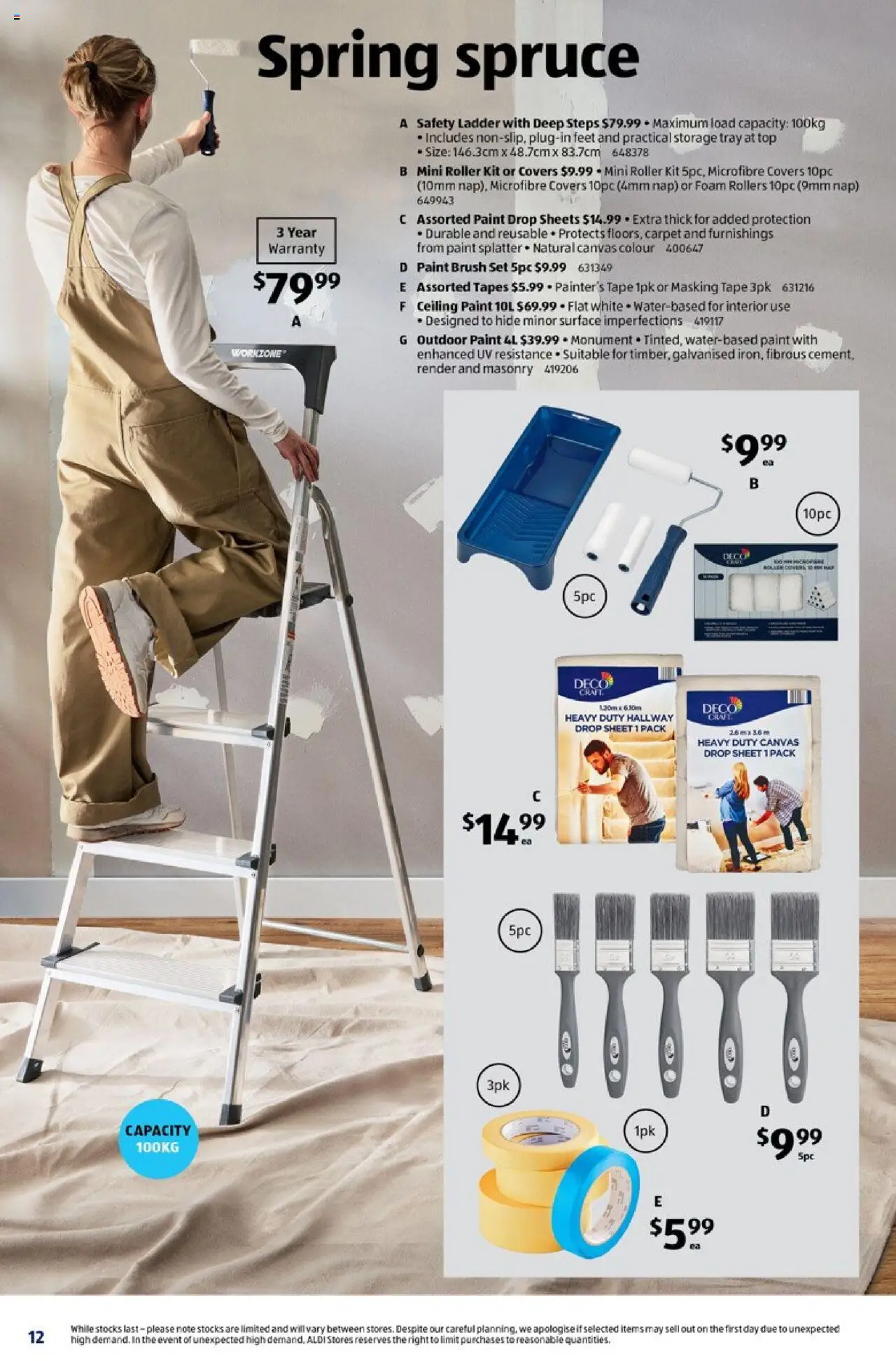Aldi catalogue - valid from 17.09.2025 | Page: 12 | Products: Carpet, Brush