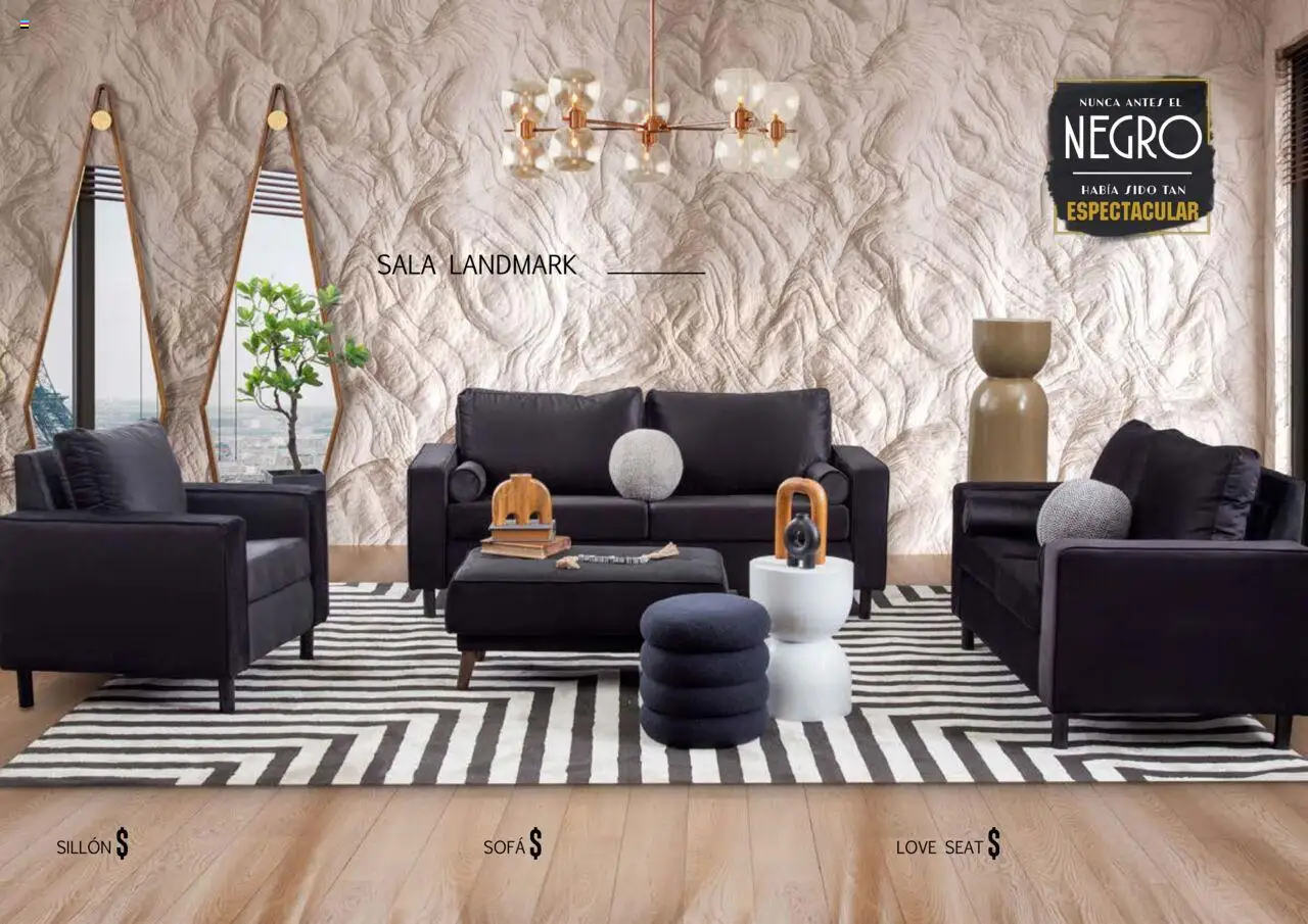 Nuevas ofertas de Muebles Dico válidas en toda la República Mexicana desde el 25.09.2025. ¡Encuentra las mejores ofertas en Muebles Dico - Catálogo Black Chicago! | Página: 37 | Productos: Sofá, Sillón