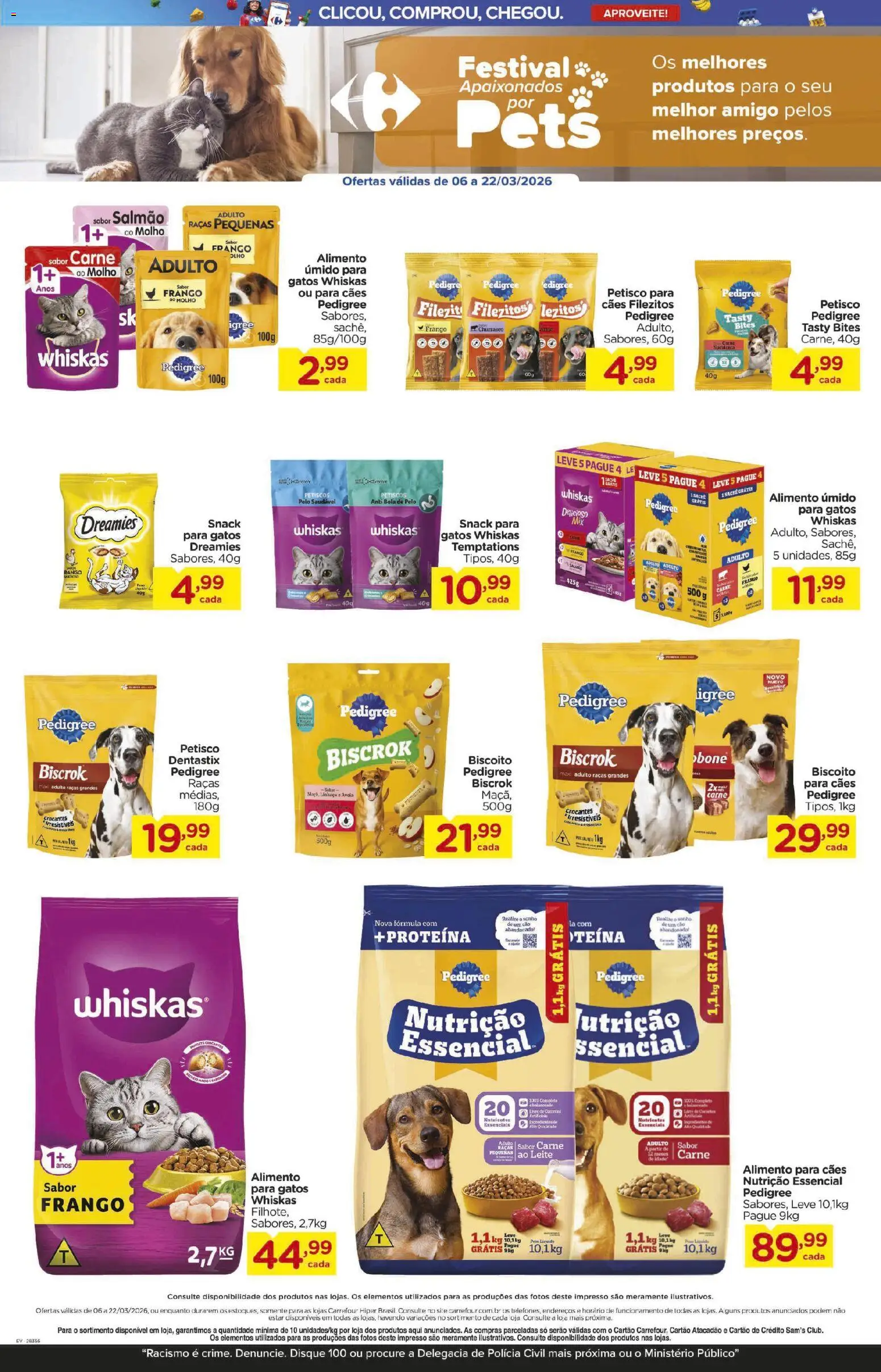 Carrefour Folheto - válido de 06.03.2026 | Página: 6 | Produtos: Salmão, Leite, Aveia, Frango