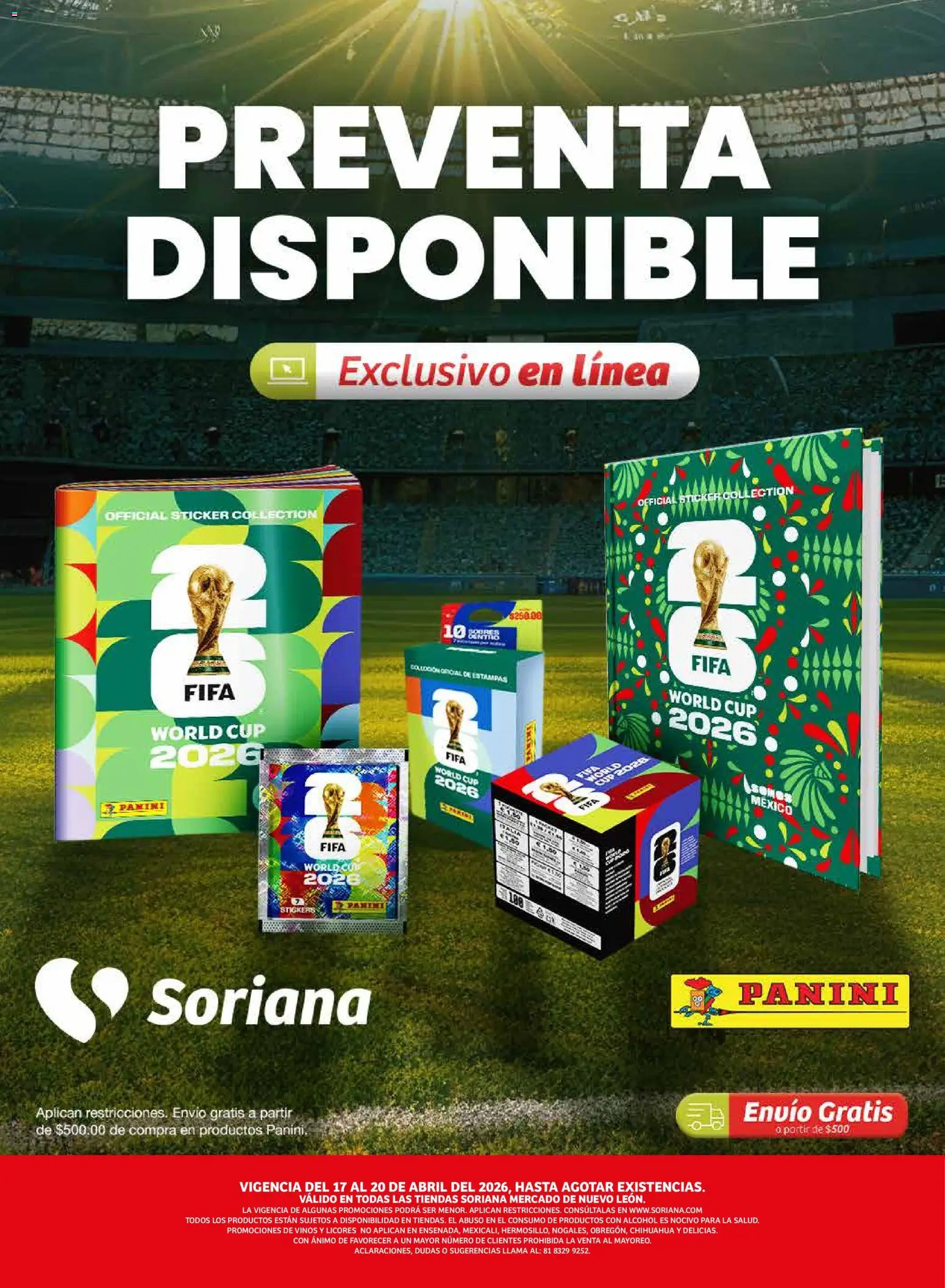 Nuevas ofertas de Soriana válidas en toda la República Mexicana desde el 17.04.2026. ¡Encuentra las mejores ofertas en Soriana Fin de Semana Mercado: Nuevo León! | Página: 3